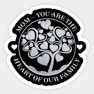 Heart Of Family Sticker